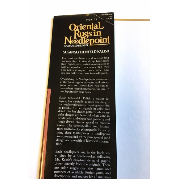 Oriental Rugs in Needlepoint : 10 Charted Designs by Susan Schoenfeld Kalish... - Picture 5 of 12